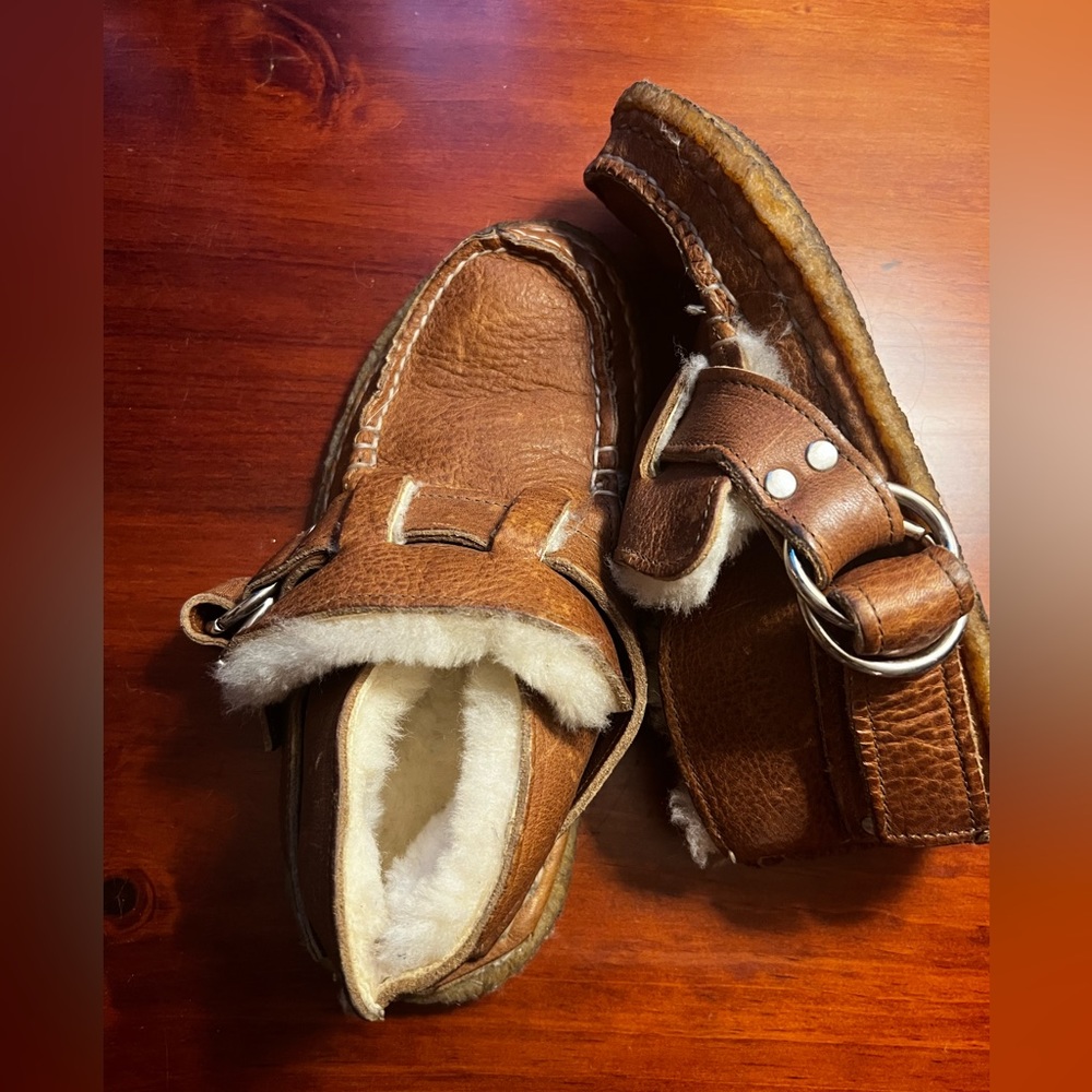 Jcrew, handmade moccasins